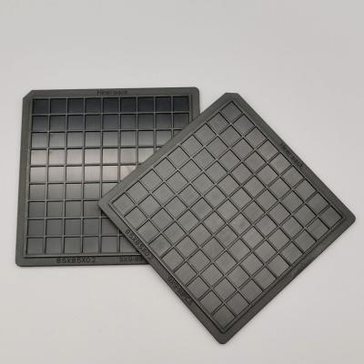 China 4 Inch MPPO Matte Surface Waffle Pack Chip Trays For Bare-Die for sale