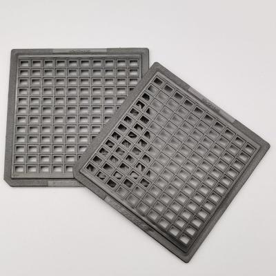 Chine Plateaux d'ESD d'ABS de Chip Trays de paquet de gaufre de composants électroniques pour IC à vendre