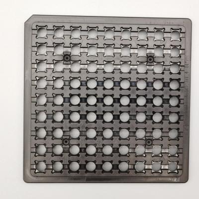 China Loading Electronic Components IC Small Parts Injection Molding Tray for sale