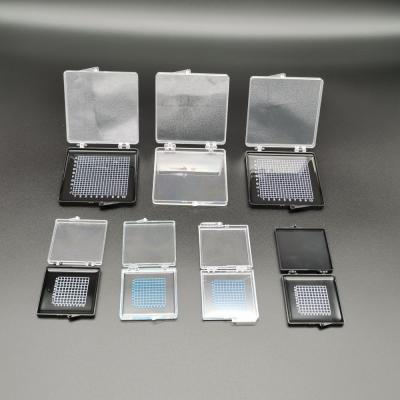 China Caja pegajosa del portador del gel reciclable del ESD para la electrónica óptica del semiconductor en venta