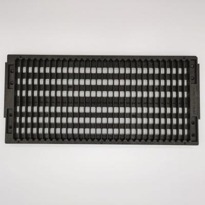 China Custom Static Black Matrix Jedec IC Trays MPPO For Semiconductor for sale