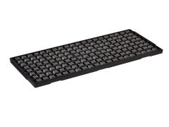 ESD MPPO 150°C Injection Black Hard Tray For Anti-Static PCBA Electronic Trays