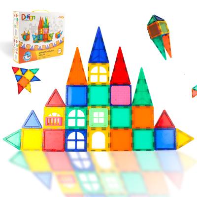 China Building Toy New Design Variety Plastic Custom Assembly Magnetic Building Blocks Tiles Toys For Kids Magnet Sets for sale