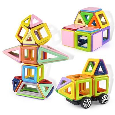 China Building Toy Assorted Colorful Intelligence Best Selling Magnetic Builders Educational Toys For Kids Gift Building Block Sets Magnet for sale