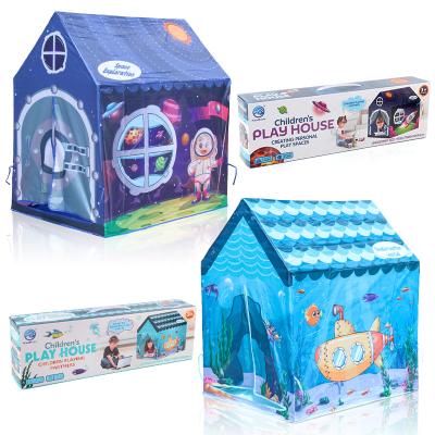 China Indoor Outdoor Children's Play Tent Baby Play House Girls Boys Large Folding Kids Tents for sale