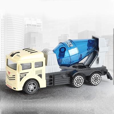 China Pull Back/Collectible Diecast Model Toy Mini/Storage Alloy Children's Metal Model Car Simulation Cement Truck for sale