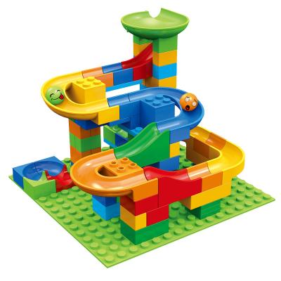 China DIY Building Brick Brinquedo Block Ball Marble Run Race Block Slide Track Building Block Diy Sets Kids Toys for sale