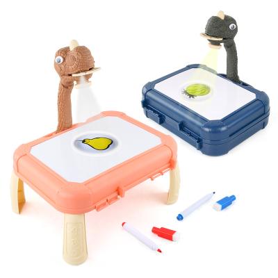 China Children Art Projector Early Learning Led Trace Draw Writing Board DIY Painting Table Painting Toy For Kids for sale