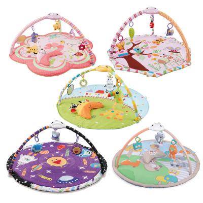 China Developmental Crawling Game Mat Baby Toddler Foldable Gym Baby Activity Game Gym Mat Newborns Twist Fold Play for sale