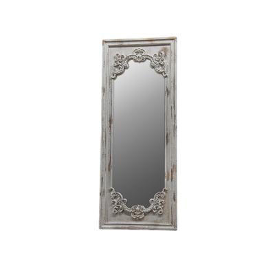 China Art Decor Story Hot Selling Fancy Full Length Mirror European Handmade Luxury Decorative Floor Mirror Floor for sale