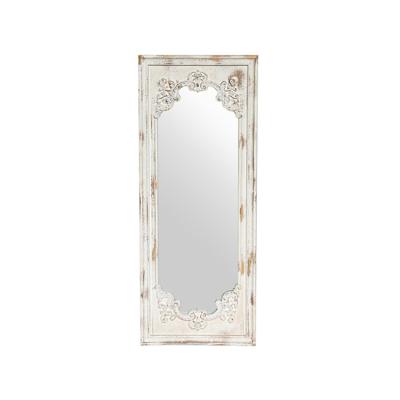 China Art Decor Factory Direct Selling Luxury Style Wooden Integral Wall Mirror Handmade European Decoration for sale