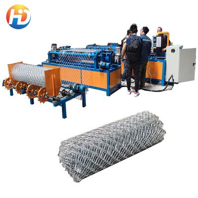 China Wire Mesh Factory produce 3 meters weaving machine fence link chain with low price for sale