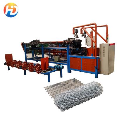 China Building Material Stores China HaoDi Factory Hot Sale Chain Link Fence Maker Machine for sale