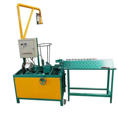 China Manual Diamond Wire Mesh Chain Link Weaving Fence Making Machine Factory for sale