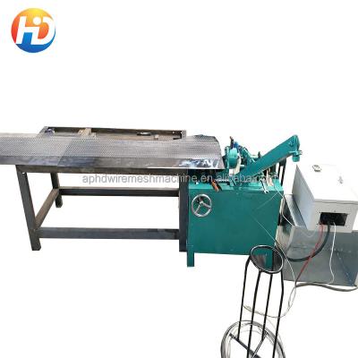 China Semi Automatic Microporous Filament Machinery Repair Shops Chain Link Fence Machine Price for sale