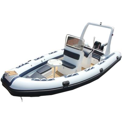 China Fiberglass Zhenbo Ocean Inflatable Boats Rib Inflatable Boat RIB-680 For Sale for sale