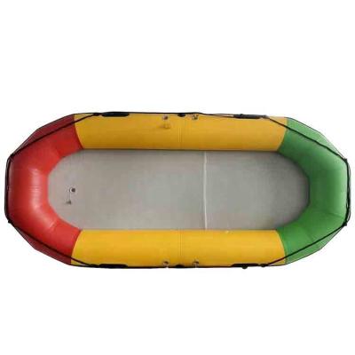 China 2022 New Style PVC Inflatable Small Water Boat Folding Raft for sale