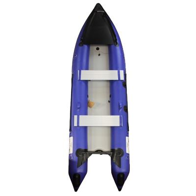 China PVC 12 Ft 370 Length Color PVC Hypalon Kayaks Inflatable Moateial Boat for sale