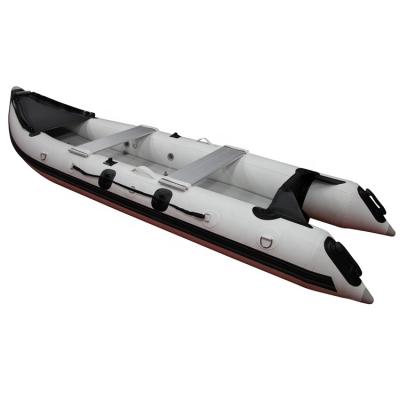 China Small Inflatable PVC PVC Kayak Fishing Boats 370cm For Sale for sale