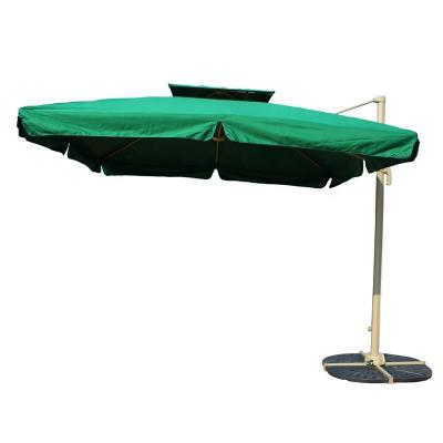 China BH-022 Modern 3x3M High Quality Deluxe 360 ​​Degree Rotating Outdoor Garden Patio Pendant Small Roma Umbrella for sale