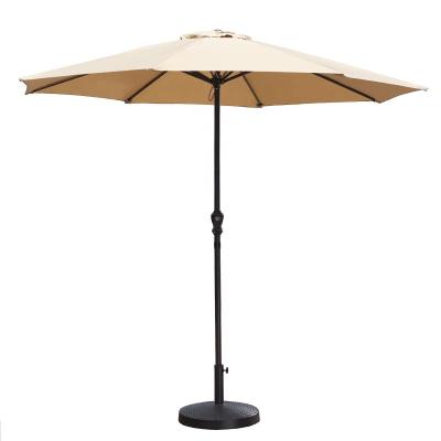 China BH-029 Modern Leisure Courtyard Hotel Garden Patio Crank Hand Crank Outdoor Umbrella High Quality Outdoor Umbrella for sale