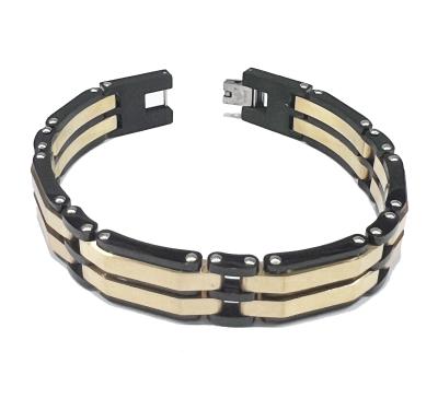 China Fashion Jewelry Stainless Steel Bracelet Hollow Out Square Pattern Gift Accessories for sale