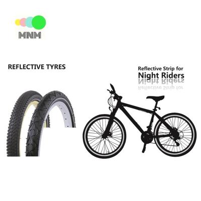 China BMX OEM Best Quality MTB Road Bike Tires 2.125 Tire Colored Road Bicycle Solid Rubber Bike Tires for sale