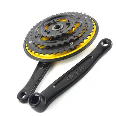 China Mountain Bikes Mountain Bike Sprocket Support 24T/34T/42T Bicycle Crank Fixed Gear Cycling for sale