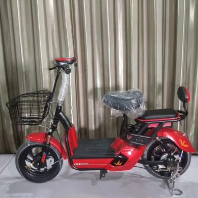 China Steel Electric Bike Electric Bicycle E-Scooter E Scooter With Pedal for sale