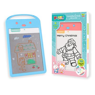 China Islamic Educational Toy 10 Cards 6 Pens 8.5 Inch Painting Writing Board Light Music Recording Inscription Board Fluorescent Talking Toy Pens for sale