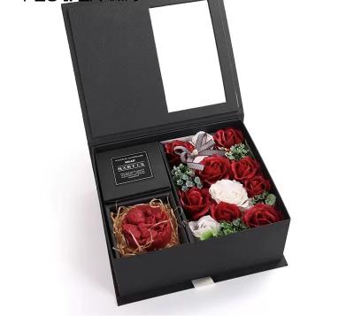 China Various 2022 New And Hot Flowering Mother's Day Valentines Day Plant Rose Soap Artificial Flowers For Gift Box à venda