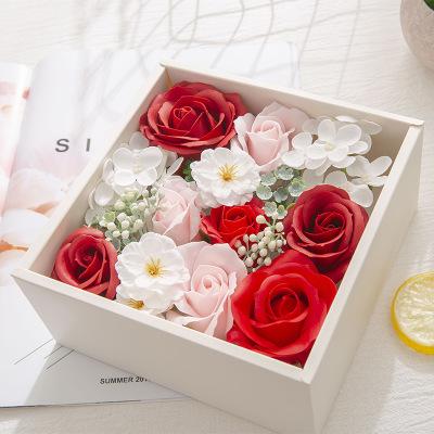 중국 Valentine's Day Gift& 2021 Wedding Festival Decoration Hot Selling Rose Flower Gift Box For Soap Perfect Birthday Valentines Day Mother's Day Wedding Gifts 판매용