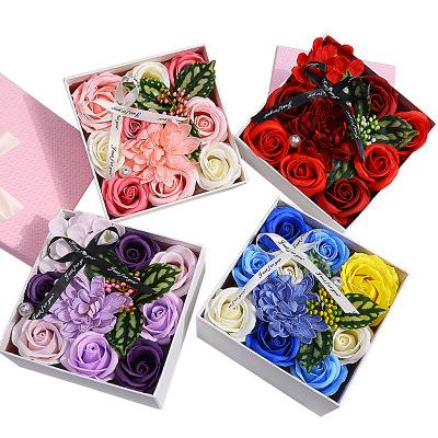 중국 Various parties 2020 new and hot factory Rose Soap Artificial Flowers For valentines day blooming gift 판매용