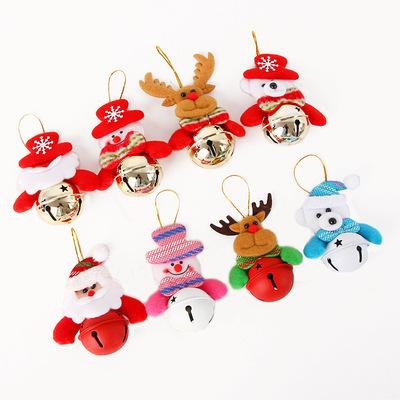 China 2021 Daily Hot Selling Snowman / Santa Reindeer Decoration Or Party Pendant About Jingle Bell For Christmas Decoration for sale