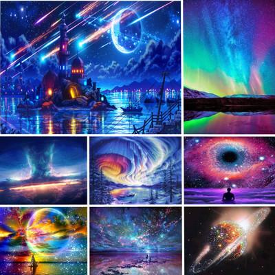 Cina 2021 Abstract Hoom Wall Decoration Gifts Arts Crafts DIY Full Diamonds Painting Crystal Rhinestone Drill Paintin Full Kits in vendita