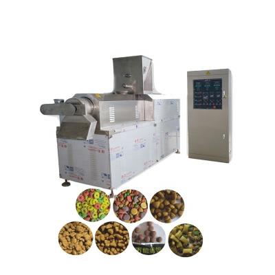 China Dry Fish Dog Cat Food Making Machine Manufacturers Dog Food Extruder Production Line Equipment For Dog Food for sale