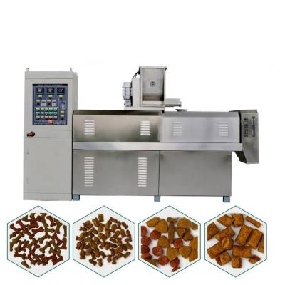 China Fish Dry Animal Dog Food Pellet Making Processing Line Extruder Machine Pet Food Production Price for sale