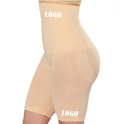 China LOGO Shapermint High Waisted Bodysuit Custom Made Breathable Shaper Shorts Shapewear For Women Tummy Control Thigh Slimming Technology for sale