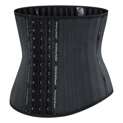 China Wholesale New Good Price Antibacterial Later Waist Trainer 25 Steel Bones With 100% Latex Belt For Women for sale