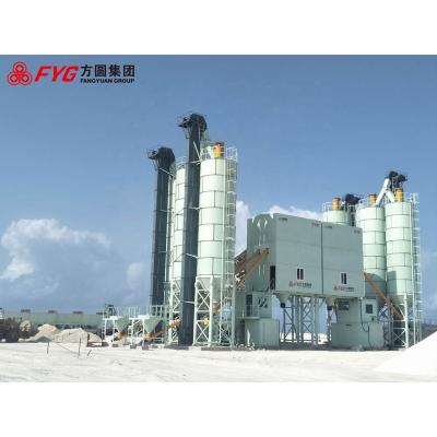 Cina HZS120 mobile cement concrete mixing batching plant station in vendita