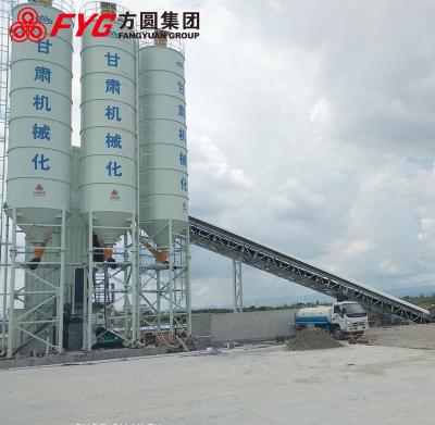 China Electric power aggregate cement concrete batching plant station à venda