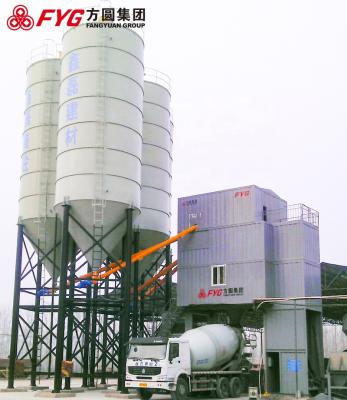 Cina HZS120 Automatic Concrete Mixing Plant Construction machinery batching in vendita