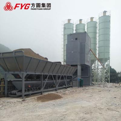 中国 FYG HZS90D CBM concrete mixing mobile construction plant batching 販売のため