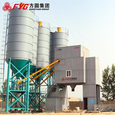 China FYG HZS120D Automatic Concrete Mixing Plant mobile construction mix batching à venda