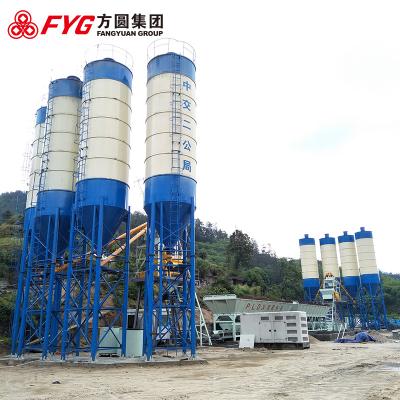 Cina Mobile automated engineering concrete mixing power plant in vendita