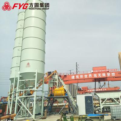 Cina hzs35 Mobile Concrete Mixing Plant Cement Batching hot sale in vendita