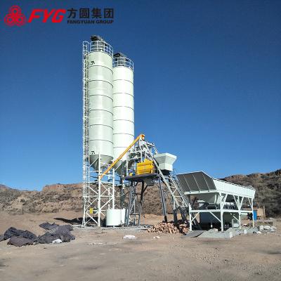 China Preformed factory 50m3/h concrete batching and mixing plant price for sale