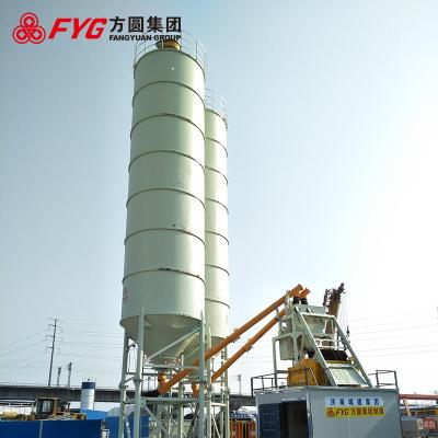 China 35m3 stationary Mobile Concrete Mixing Plant beton batching for sale à venda