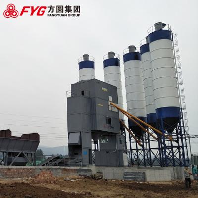 Cina FYG batching Mobile Concrete Mixing Plant price HZS180D for sale in vendita