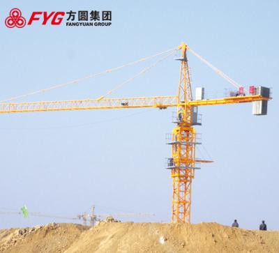 China Model TC5510A frequency conversion control building construction diecast tower crane en venta